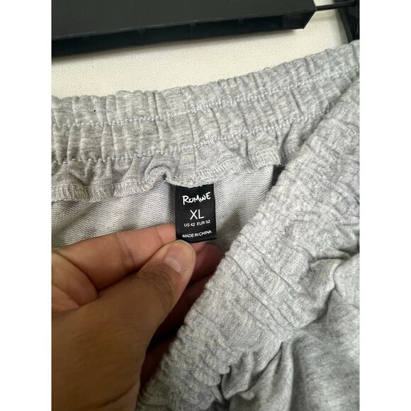 Romwe Womens Grey Sweatpants w/pockets Size XL - Picture 5 of 5